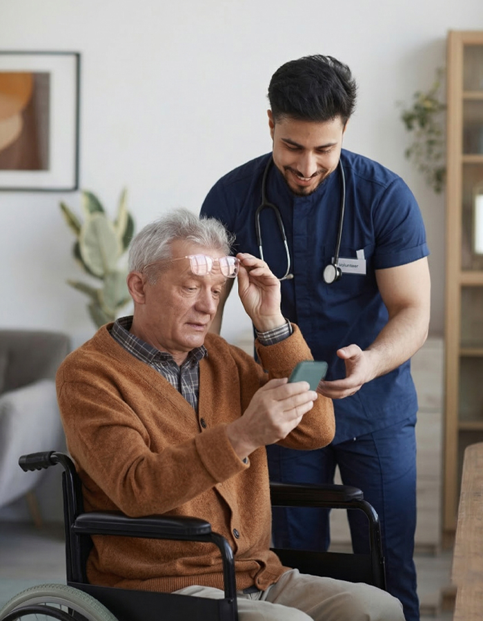 "Aged Care Foundation Bangladesh supporting senior citizens with multidimensional care."